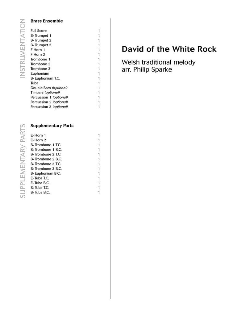 David of the White Rock